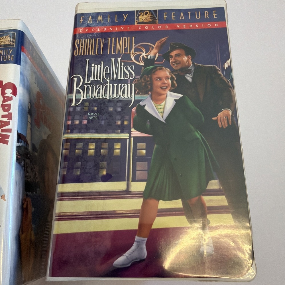 Shirley Temple VHS Movies All Mixed Family Feature Collection Lot of 11 - Picture 9 of 15